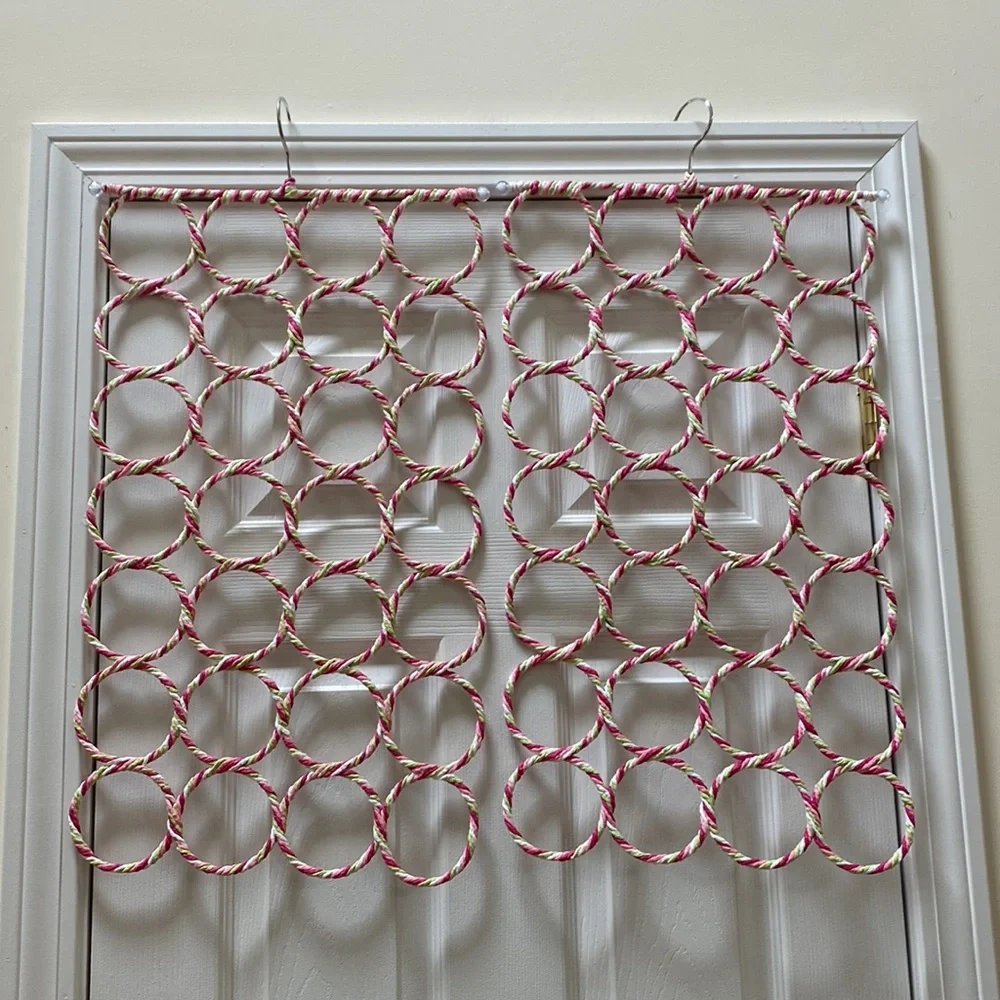 NWOT Two Hanging Closet Organizers - Holds scarves, ties, belts, etc.